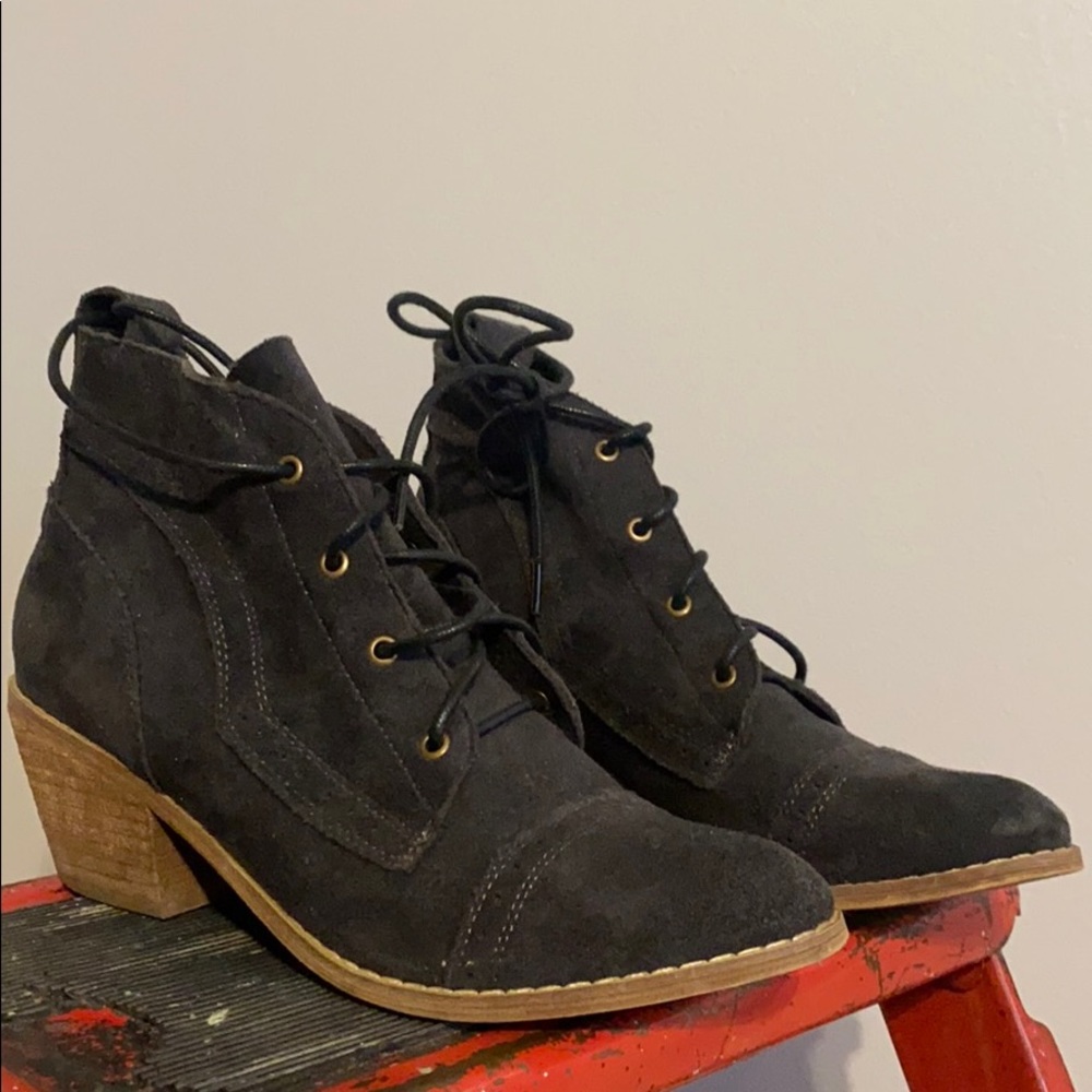 Mi.iM Black Suede Bootie